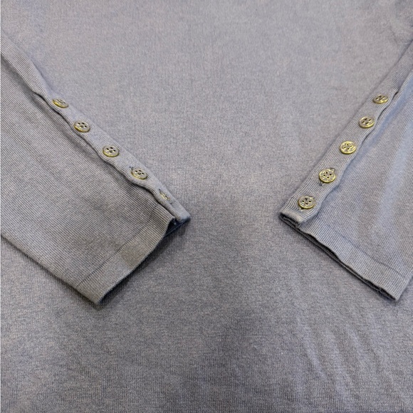 J. McLaughlin Marnie Women’s Sweater Blue V-Neck Long Sleeves Sz XL - Picture 10 of 13